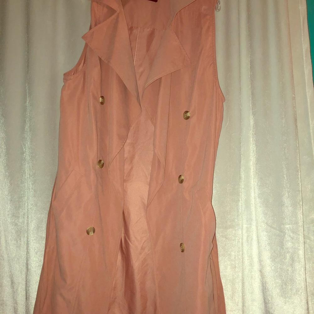 Suede vest